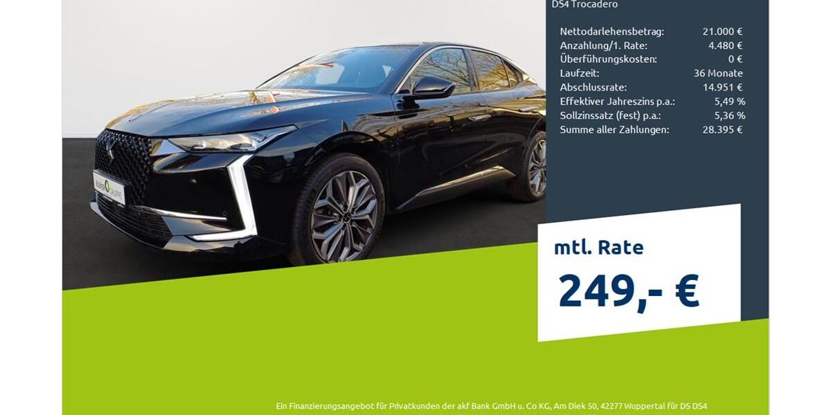 DS Automobiles DS4 11.706 km 24.980 &euro; Dortmund 44263