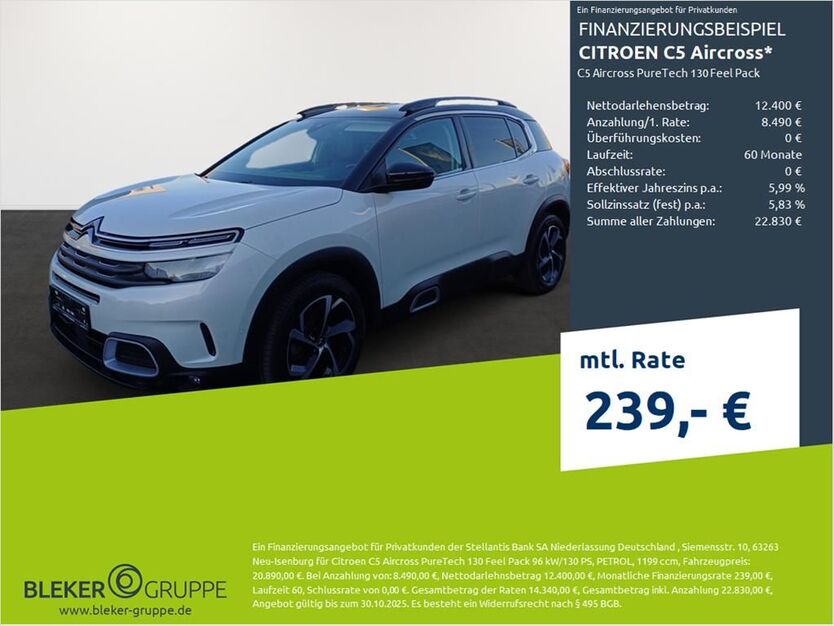 Citroen C5 Aircross 19.487 km 17.980 € Dülmen 48249