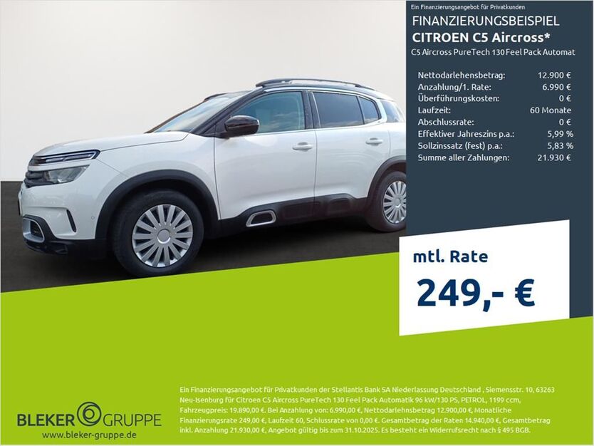 Citroen C5 Aircross 53.086 km 16.480 € Dülmen 48249