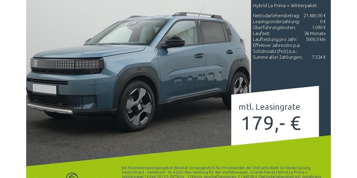 Fiat Grande Panda 5.673 km 20.960 &euro; Dülmen 48249
