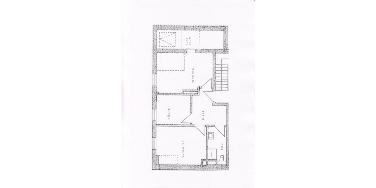Etagenwohnung Mülheim an der Ruhr Dümpten - 2 Zimmer, 46 m&sup2;, 361&euro; | Angebot:25381970