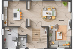 Mehrfamilienhaus, Wohnhaus Dortmund Hörde - 5 Zimmer, 142 m&sup2;, 511.740&euro; | Angebot:25735346