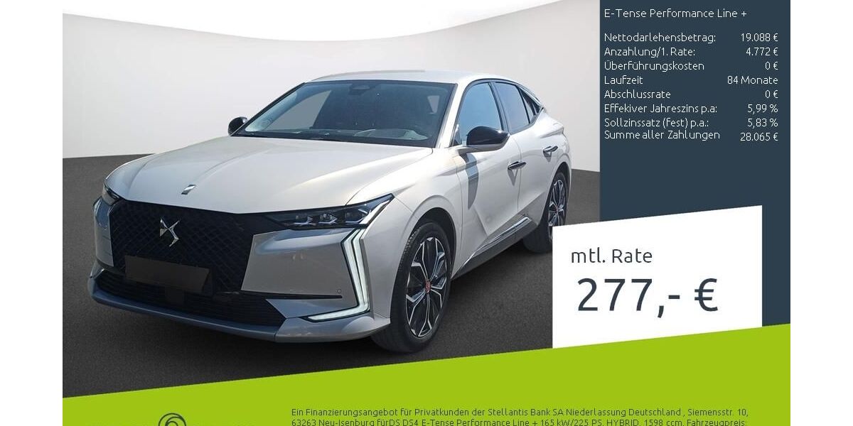 DS Automobiles DS4 10.657 km 23.860 &euro; Dortmund 44263