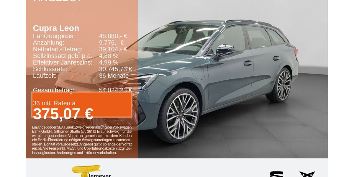 Cupra Leon 4.700 km 44.980 &euro; Bochum 44809