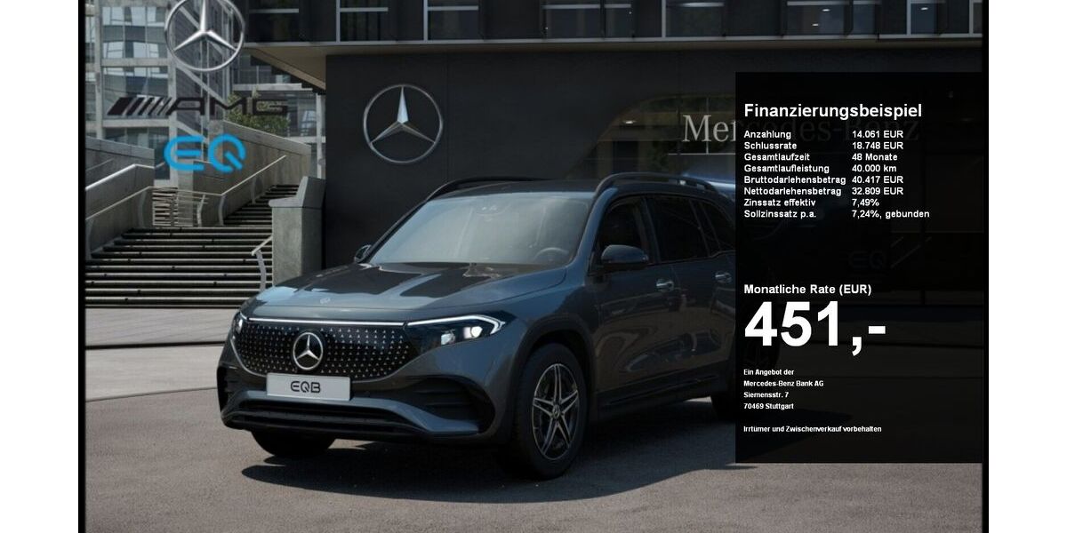 Mercedes-Benz EQB 7.718 km 44.430 &euro; Dortmund 44139