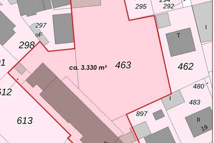 Baugrundstück 3.330 m² in Lünen Süd mit eingeschossigem Altbestand und Erschließung von 2 StraßenSeiten! zimmer