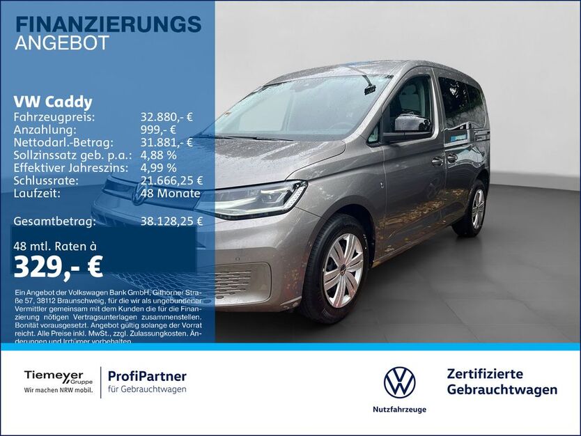 VW Caddy 11.323 km 32.880 € Recklinghausen 45663