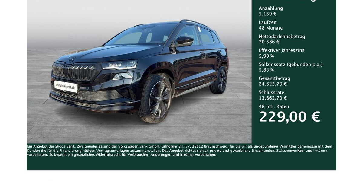 Skoda Karoq 70.320 km 25.424 &euro; Dortmund 44309