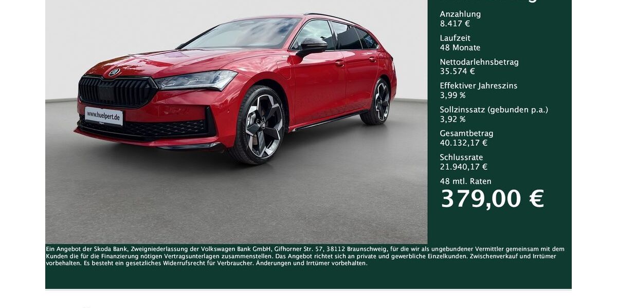 Skoda Superb 6.235 km 43.991 &euro; Dortmund 44269