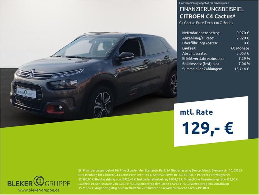 Citroen C4 Cactus 68.419 km 10.980 € Dülmen 48249