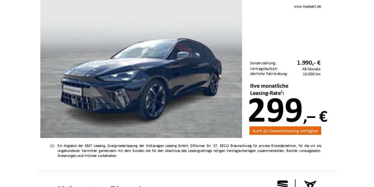 Cupra Leon 14.918 km 34.189 &euro; Dortmund 44269