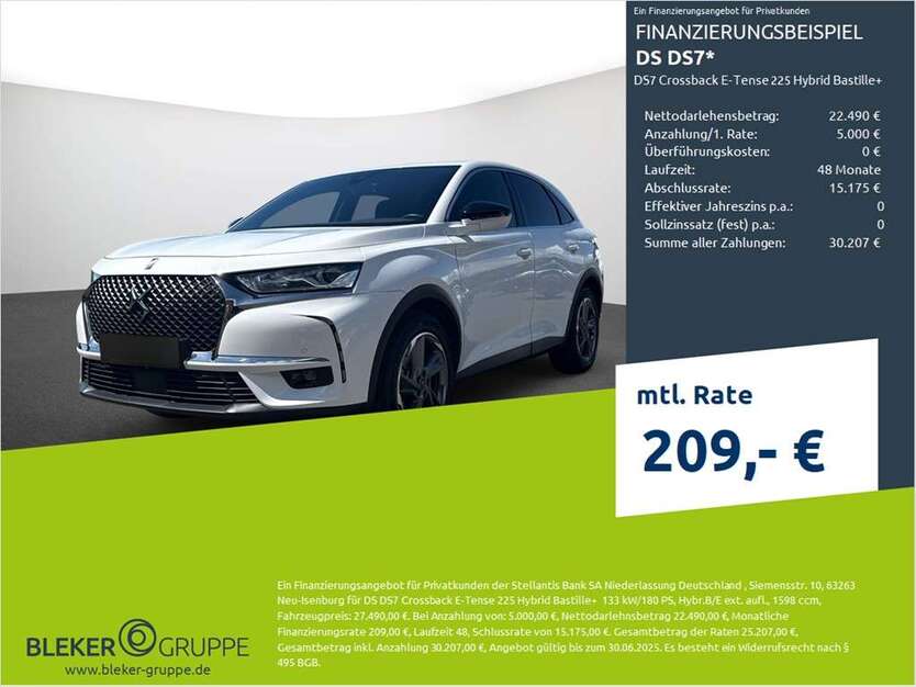 DS Automobiles DS 7 Crossback 63.806 km 23.880 € Dortmund 44263