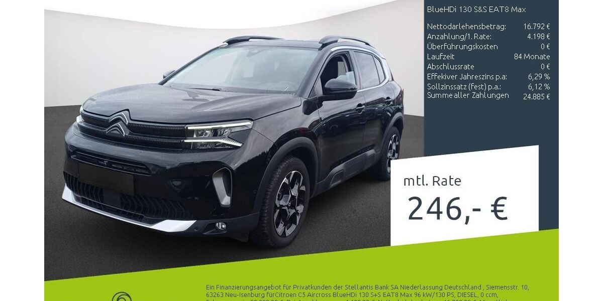 Citroen C5 Aircross 87.078 km 20.990 &euro; Dülmen 48249