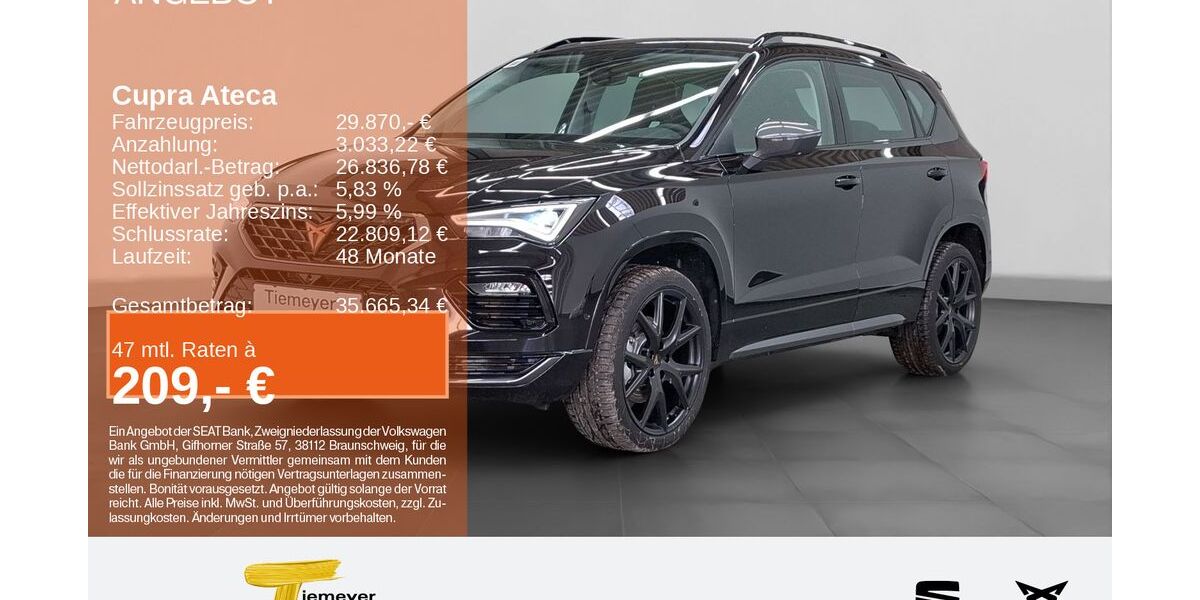 Cupra Ateca 1.500 km 28.870 &euro; Bochum 44809