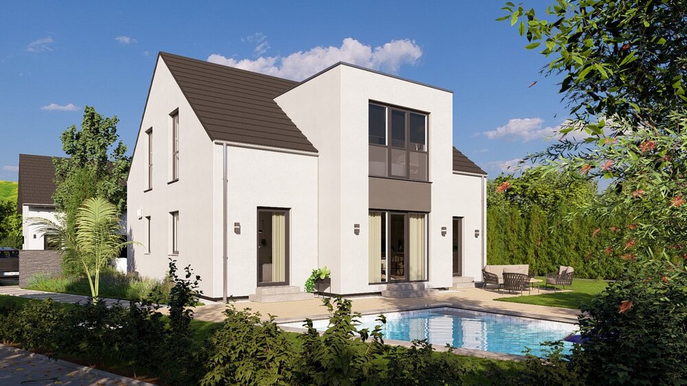 Modernes KfW55 Ausbauhaus in Mülheim - Individuell geplantes 5-Zimmer-Eigenheim mit flexiblen Dienstleistungspaketen - Einfamilienhaus Mülheim an der Ruhr Rechtsruhr-Nord | Angebot:27346859