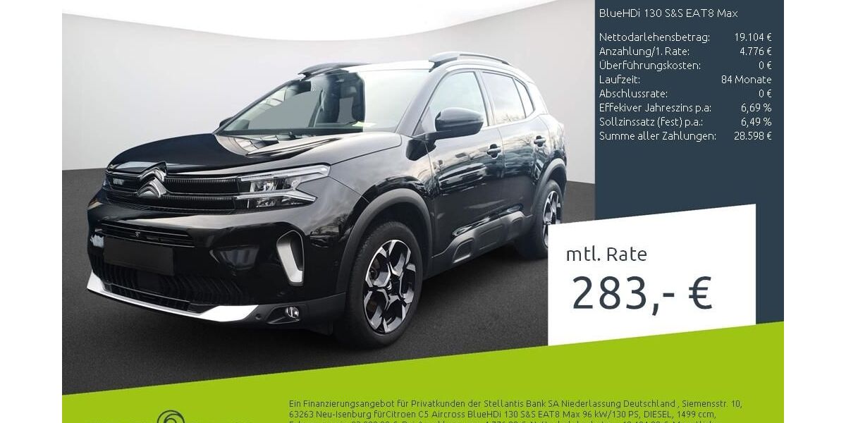Citroen C5 Aircross 43.413 km 23.889 &euro; Dülmen 48249