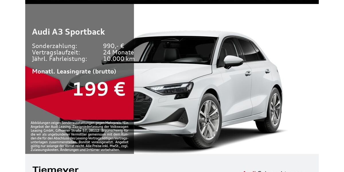 Audi A3 21.798 km 28.520 &euro; Gelsenkirchen 45894