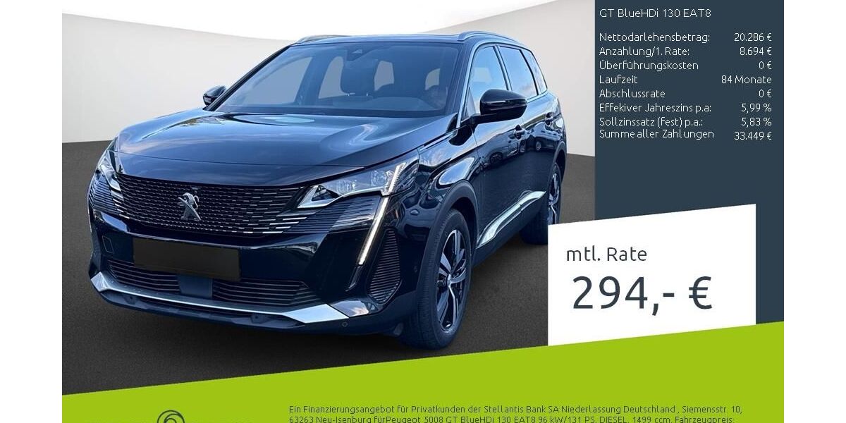 Peugeot 5008 24.398 km 28.989 &euro; Dülmen 48249