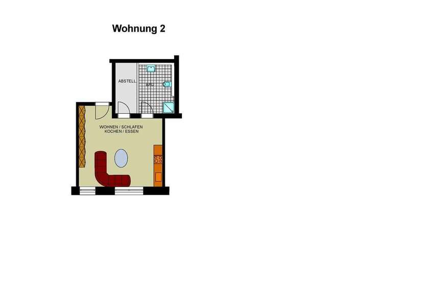 Wohnung zum Mieten in Essen 595 € 46 m²