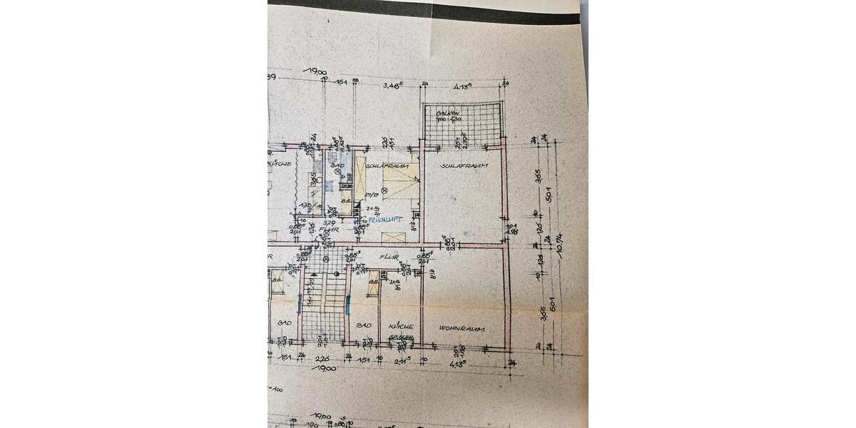 Etagenwohnung Bochum Bochum-Nord - 2 Zimmer, 59 m&sup2;, 730&euro; | Angebot:26593628