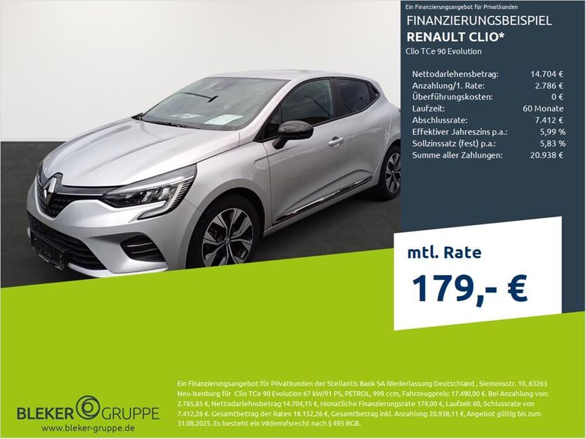 Renault Clio 5.681 km 16.580 € Dülmen 48249