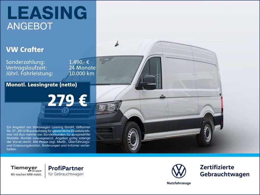 VW Crafter 1.050 km 36.820 € Recklinghausen 45663
