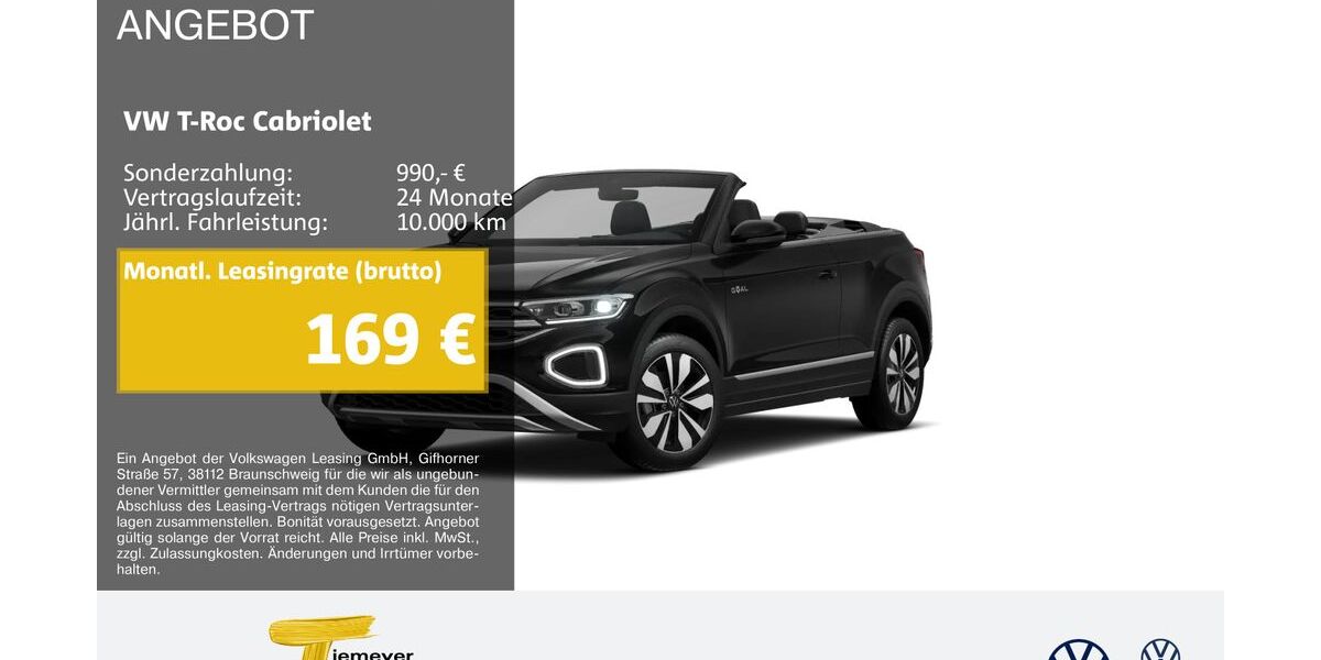 VW T-Roc 23.745 km 23.580 &euro; Marl 45770