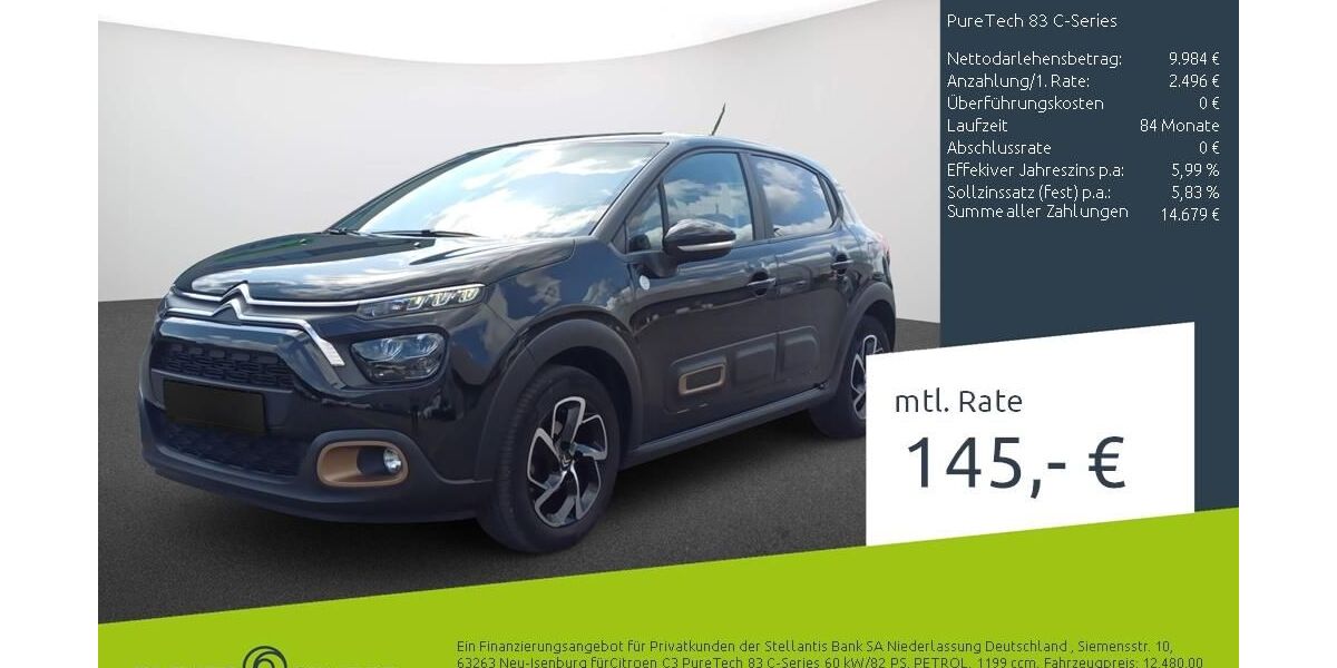 Citroen C3 27.576 km 12.480 &euro; Dortmund 44263