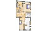 Etagenwohnung Dortmund Innenstadt West - 3 Zimmer, 72 m&sup2;, 619&euro; | Angebot:25751948