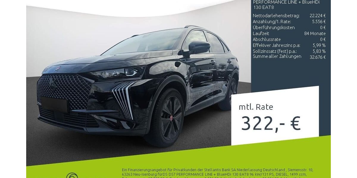 DS Automobiles DS7 (Crossback) 16.725 km 27.899 &euro; Dülmen 48249