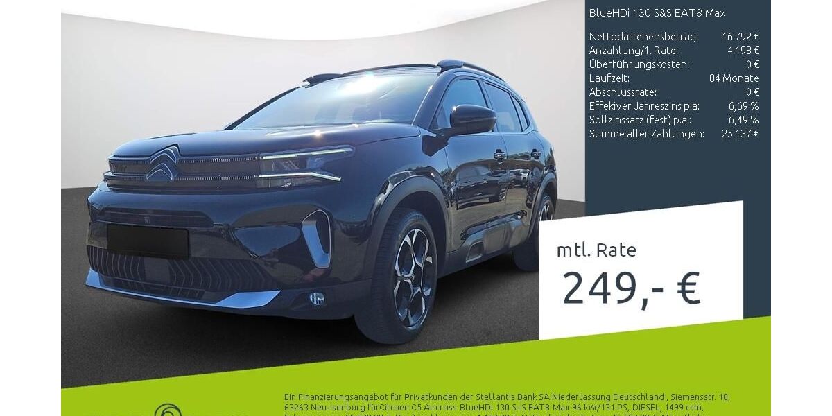 Citroen C5 Aircross 69.925 km 20.460 &euro; Dülmen 48249