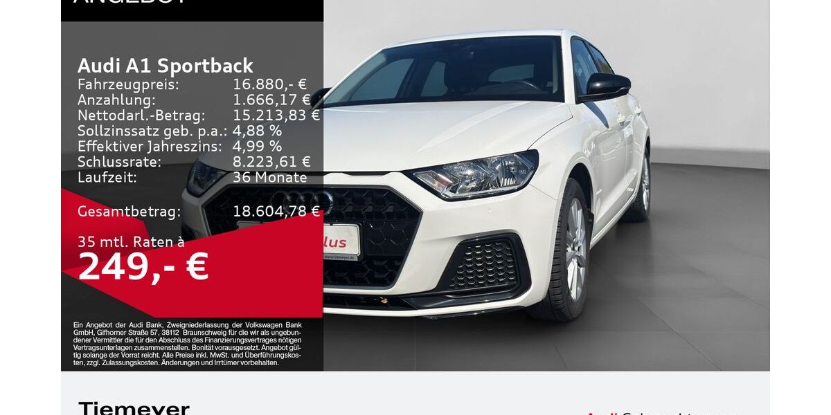 Audi A1 54.941 km 16.440 &euro; Gelsenkirchen 45894