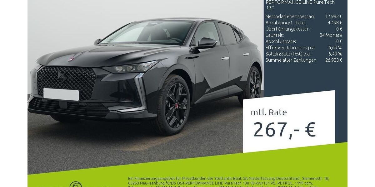 DS Automobiles DS4 36.855 km 22.330 &euro; Dülmen 48249