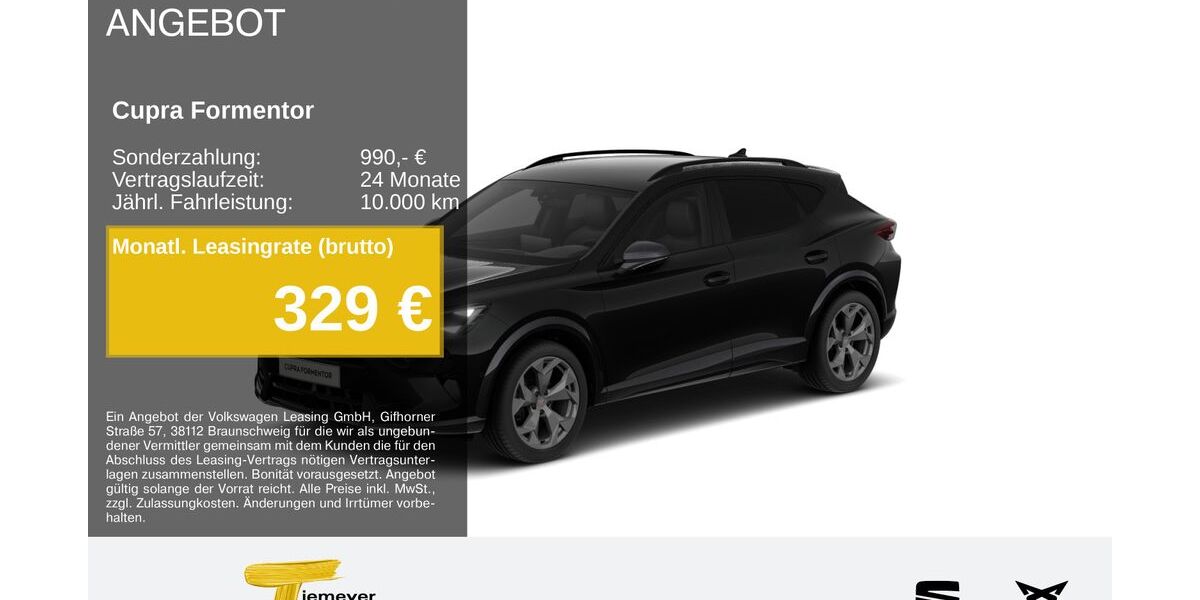 Cupra Formentor 17.167 km 33.670 &euro; Bochum 44809