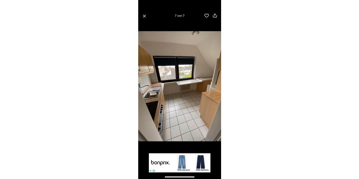 Dachgeschoßwohnung Recklinghausen Grullbad - 2 Zimmer, 56 m&sup2;, 560&euro; | Angebot:26256336