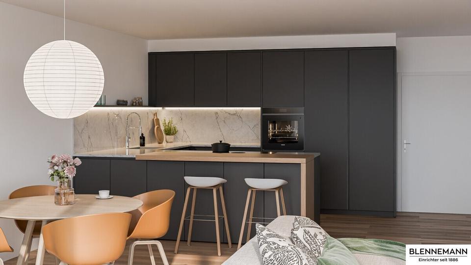 Moderne 2,5-Zimmer-Neubauwohnung im 1. Obergeschoss – Erstbezug, in Hattingen Holhausen zimmer