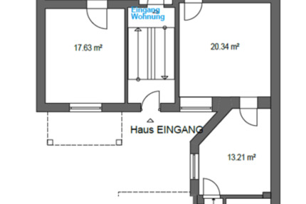 115 qm Altbau EG Wohnung 5 Zimmer plus Küche, 3 Bäder zimmer