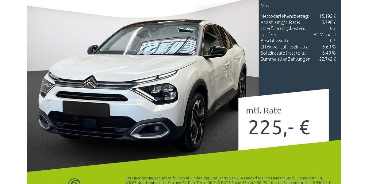 Citroen C4 26.095 km 18.990 &euro; Dülmen 48249