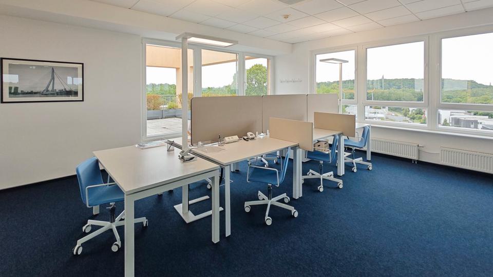 Coworking-Bereich in Regus Rheinelbe Park zimmer