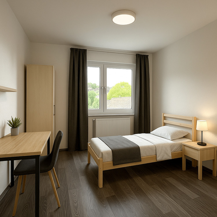 Einziehen. Wohlfühlen. Losleben - Möbliertes Zimmer in moderner 3er WG in Castrop Rauxel (33) 1 zimmer