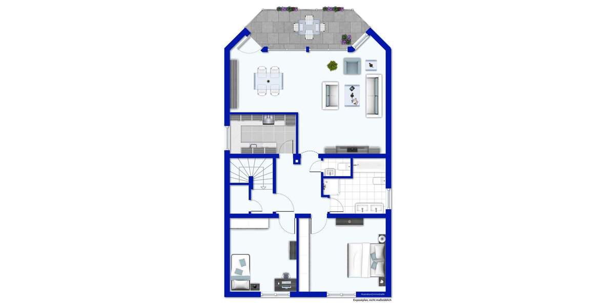 Etagenwohnung Herne Herne-Mitte - 3 Zimmer, 104 m&sup2;, 269.000&euro; | Angebot:25865358