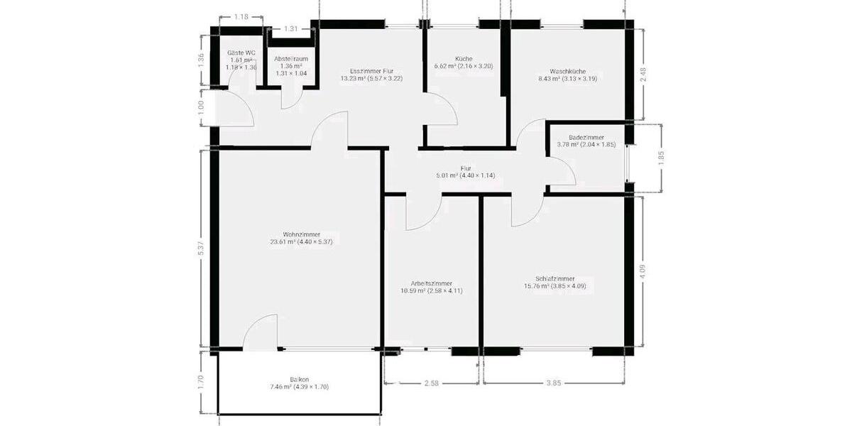 Etagenwohnung Dülmen - 5 Zimmer, 94 m&sup2;, 225.000&euro; | Angebot:26988035