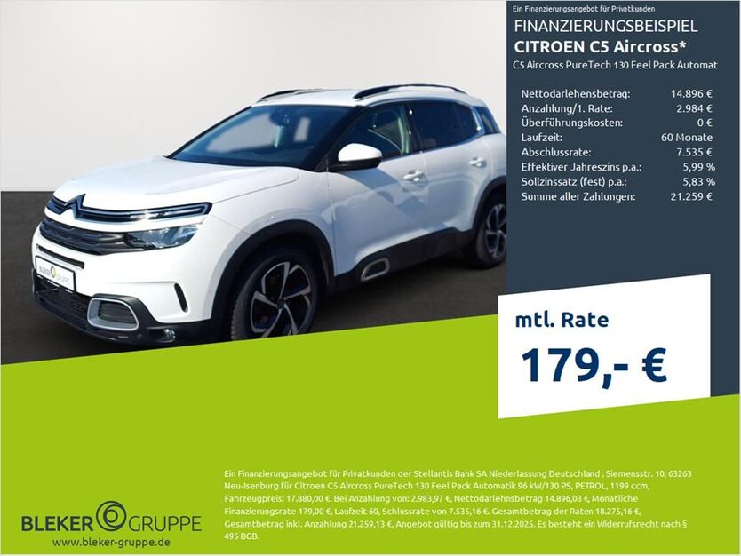 Citroen C5 Aircross 49.244 km 16.880 € Dülmen 48249