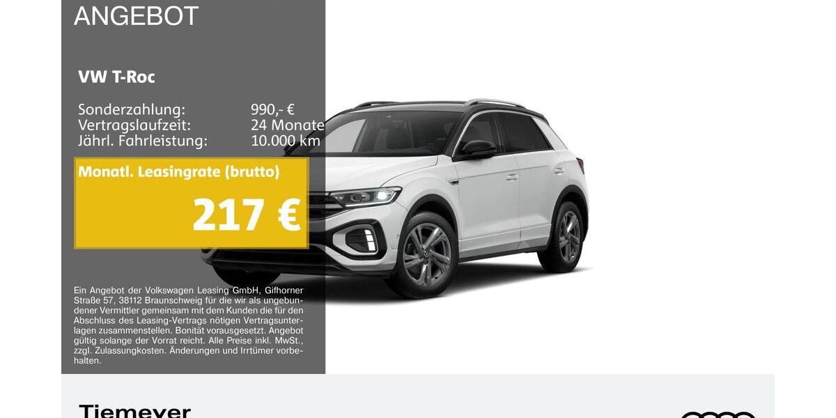 VW T-Roc 26.247 km 28.870 &euro; Dorsten 46284