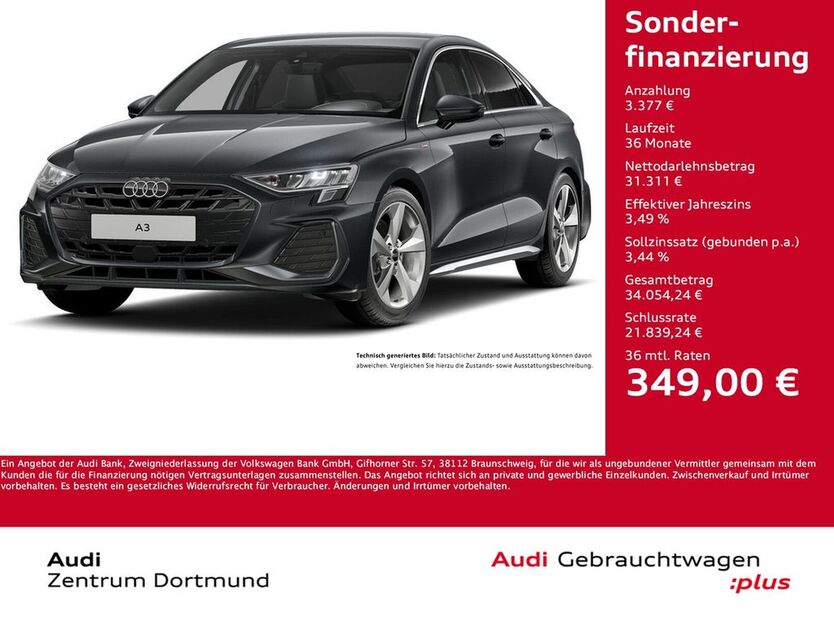 Audi A3 14.472 km 34.688 € Dortmund 44143