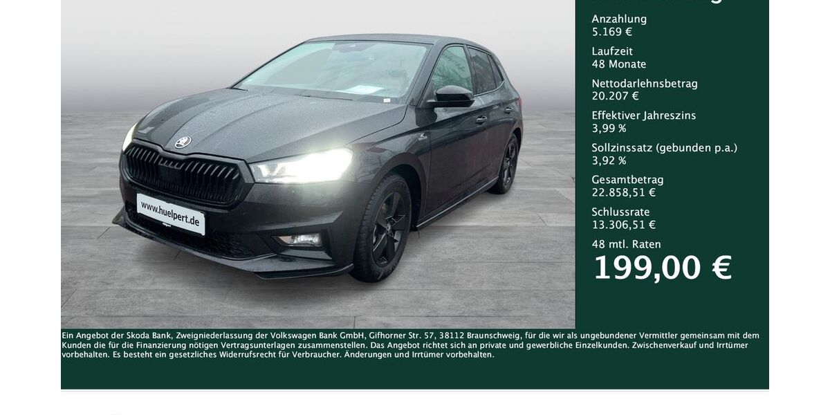 Skoda Fabia 12.452 km 25.320 &euro; Dortmund 44269