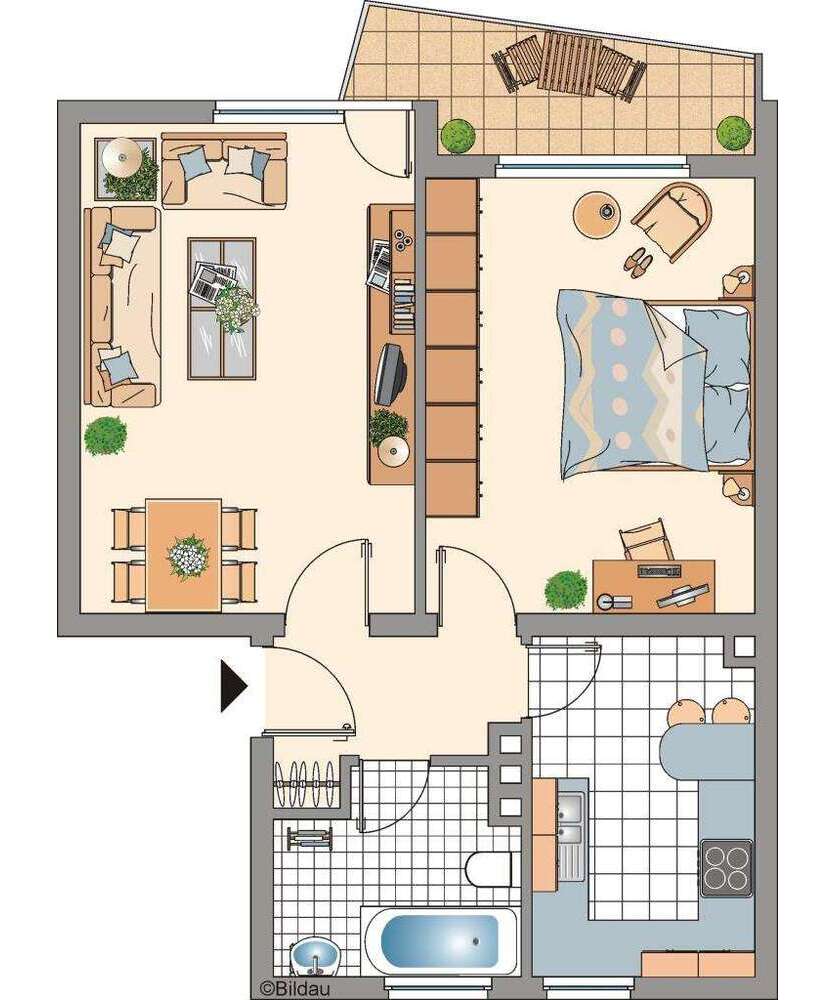 Wohnung zum Mieten in Gelsenkirchen 439 € 56.26 m²