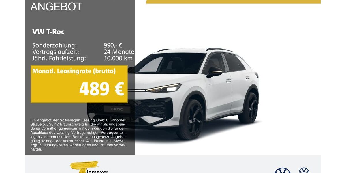 VW T-Roc 16.031 km 36.790 &euro; Marl 45770