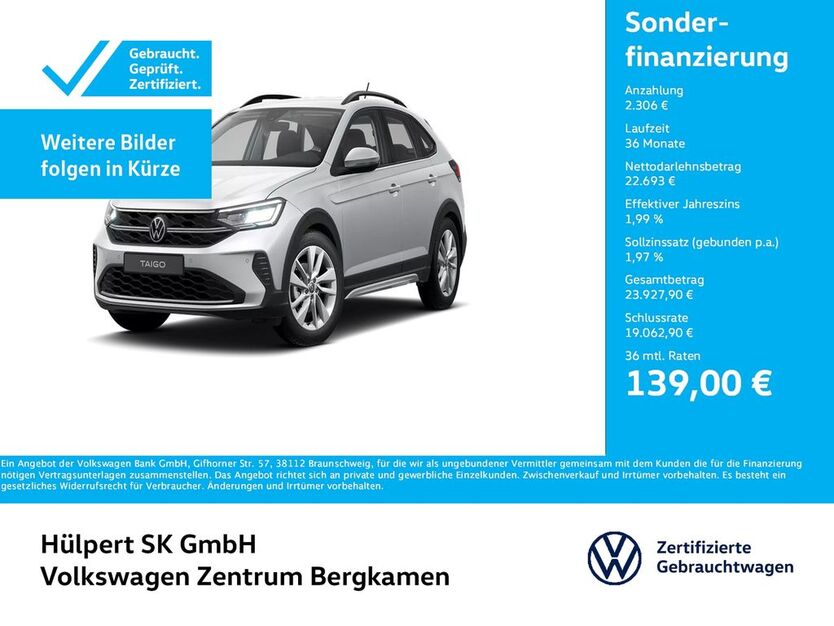 VW Taigo 8.896 km 23.984 € Bergkamen 59192