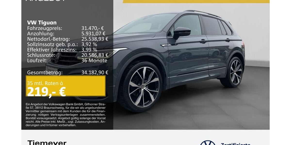 VW Tiguan 59.527 km 30.790 &euro; Bochum 44892